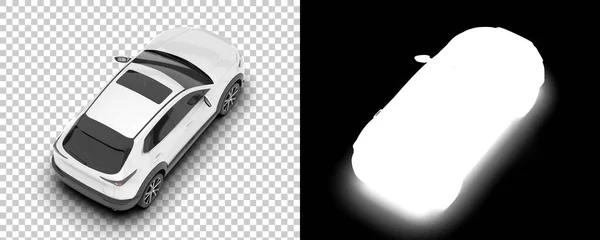 Automobile Moderne Illustration Rendu — Photo