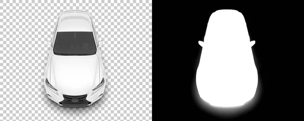 Απόδοση Εικονογράφηση Των Μοντέλων Αυτοκινήτων Την Πλάτη Και Λευκό Σύγχρονο — Φωτογραφία Αρχείου