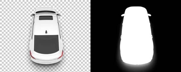 Czarno Białe Ilustracje Nowoczesnego Samochodu — Zdjęcie stockowe