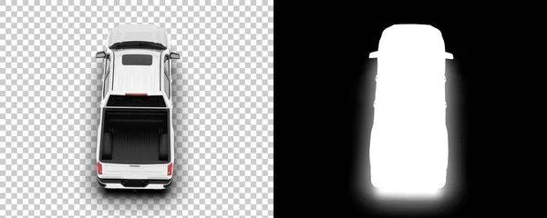 Kisteherautó Fekete Fehér Illusztrációja — Stock Fotó