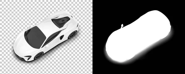 Spor Arabanın Siyah Beyaz Çizimi — Stok fotoğraf