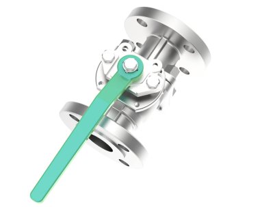 Küresel Vana beyaz arka plan üzerinde izole