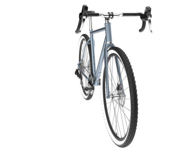 Black and white illustration of bicycle