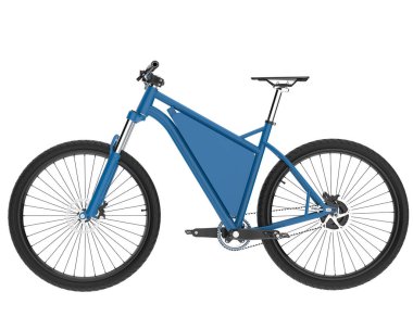 Black and white illustration of bicycle