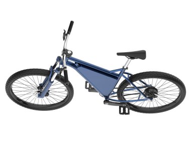 Black and white illustration of bicycle