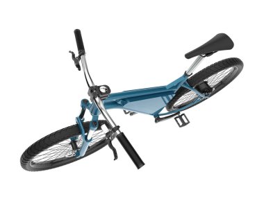 Black and white illustration of bicycle