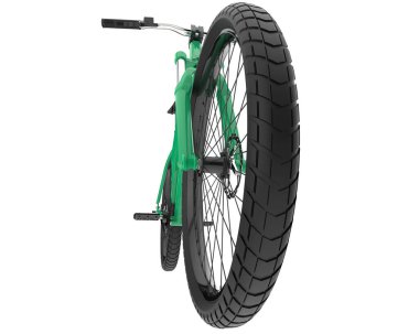 Black and white illustration of bicycle