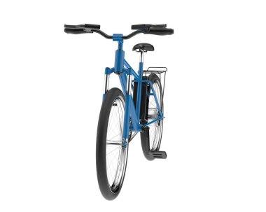 Black and white illustration of bicycle