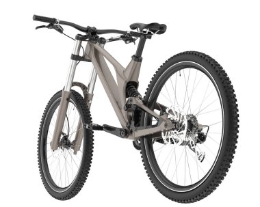 Black and white illustration of bicycle