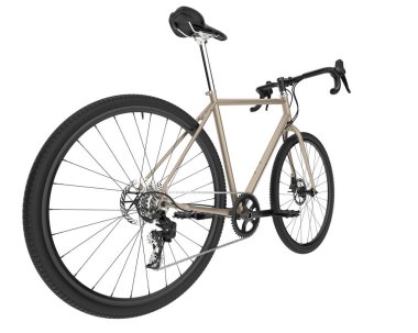 Black and white illustration of bicycle