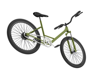 Black and white illustration of bicycle