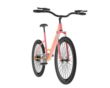 Black and white illustration of bicycle