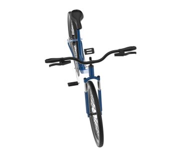 Black and white illustration of bicycle