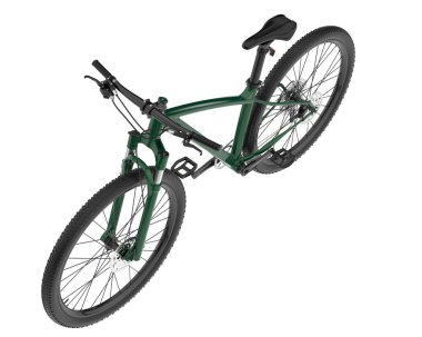 Black and white illustration of bicycle