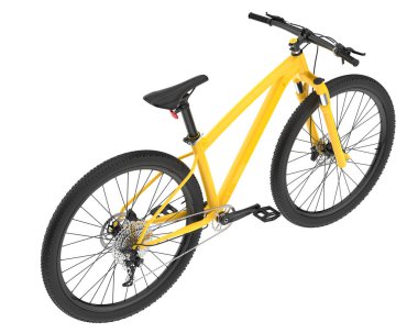 Black and white illustration of bicycle