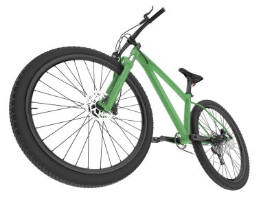 Black and white illustration of bicycle