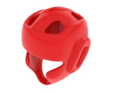 Boks kaskının güzel bir çizimi 