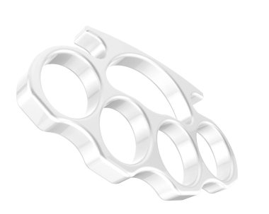 Brass Knuckles 3d illustration