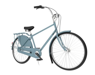 Black and white illustration of classic bike