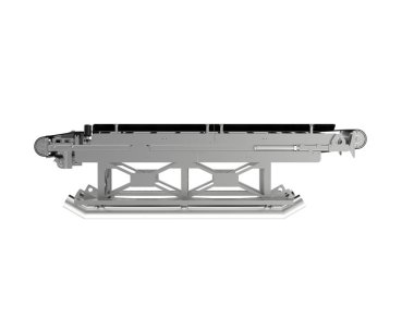 Conveyor belt 3d illustration