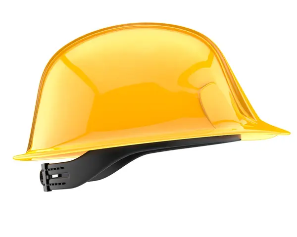 安全ヘルメット 建設キャップ 3Dイラストヘッドカバー — ストック写真
