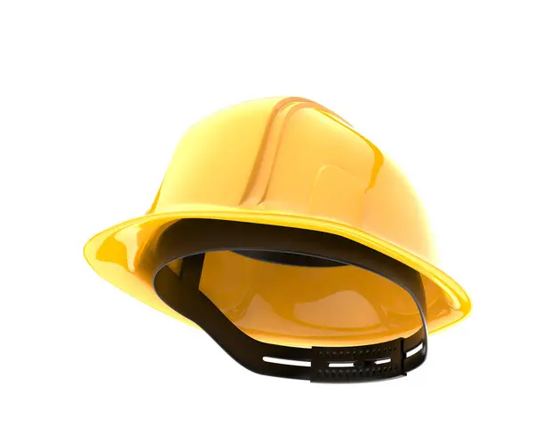 Шлем Безопасности Строительная Крышка Трехмерная Иллюстрация — стоковое фото