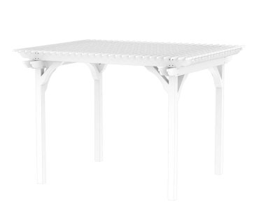 Stylish garden roof, outdoor veranda