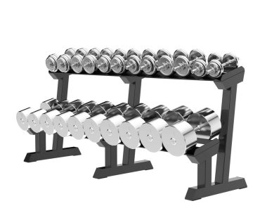 Ağır demir halterli spor masası, spor aletleri.