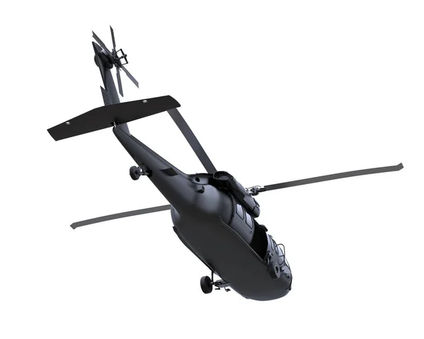 現実的な3Dヘリコプターを閉じる — ストック写真