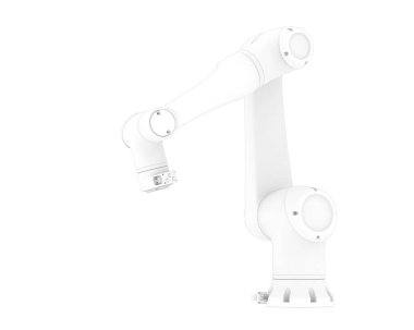 Robot kolu modern donanım illüstrasyonu