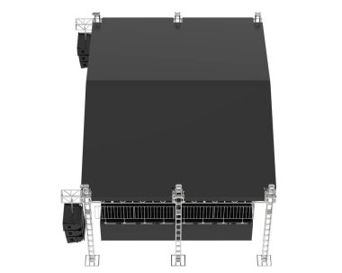 Sahnenin güzel illüstrasyonu