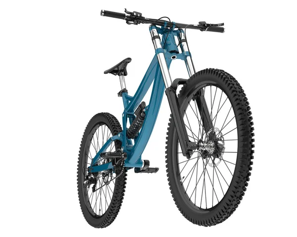 beyaz zemin üzerinde dağ bisikleti