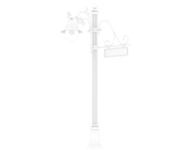 Street Lamp Icon Close — Stock Photo, Image