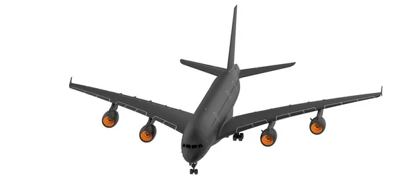 Vliegtuig Geïsoleerd Achtergrond Weergave Illustratie — Stockfoto