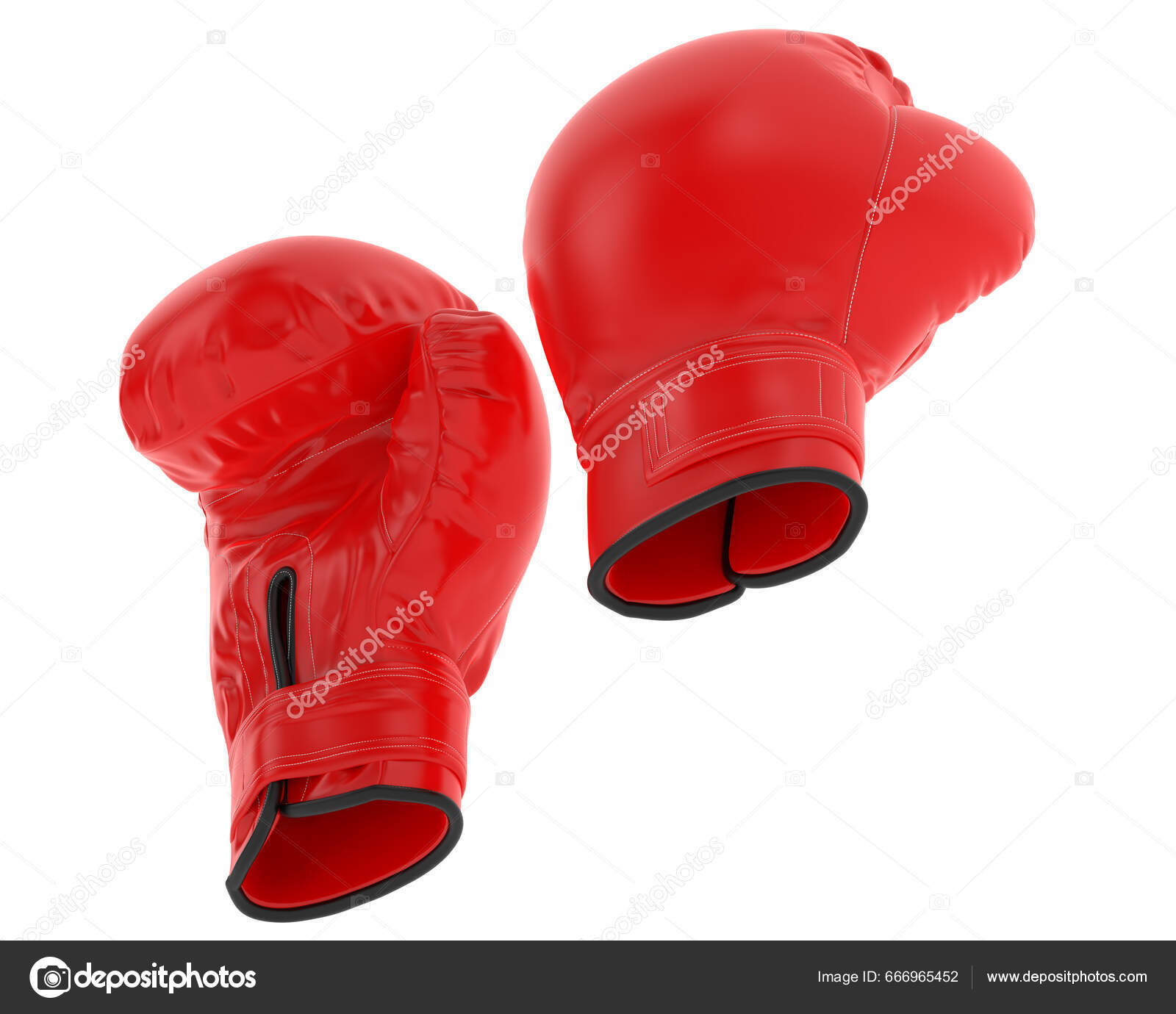 Boxerské Rukavice Izolované Pozadí Vykreslování Ilustrace — Stock  Fotografie © ChristianNastase #666965452