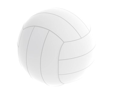 Plaj voleybolunun güzel bir çizimi