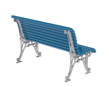 Beyaz arkaplanda izole edilmiş basit bank tasarımı