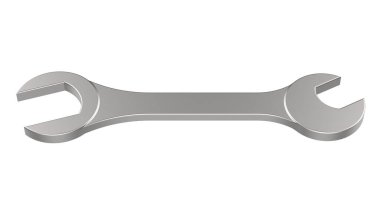 Modern motosikletin 3D tasviri, illüstrasyon