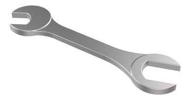 Modern motosikletin 3D tasviri, illüstrasyon