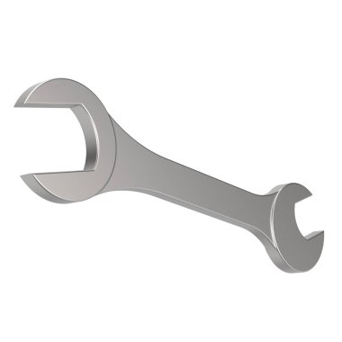 Modern motosikletin 3D tasviri, illüstrasyon