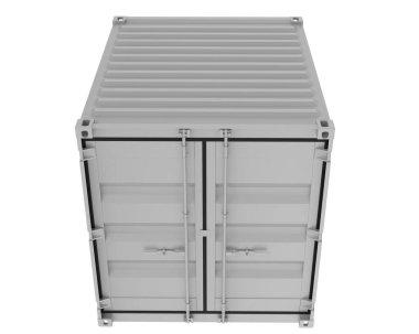 Modern motosikletin 3D tasviri, illüstrasyon