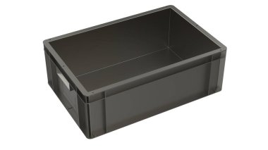 Beyaz arka plan üzerinde izole konteyner