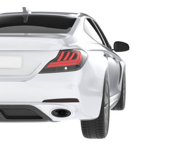 modern otomobil, 3D resimleme