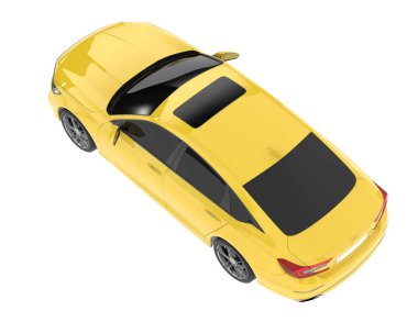 modern otomobil, 3D resimleme