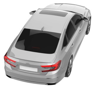 modern otomobil, 3D resimleme