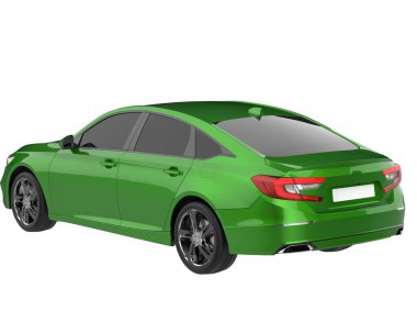 modern otomobil, 3D resimleme