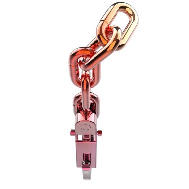 Crane arka planda izole edilmiş. 3d görüntüleme - illüstrasyon