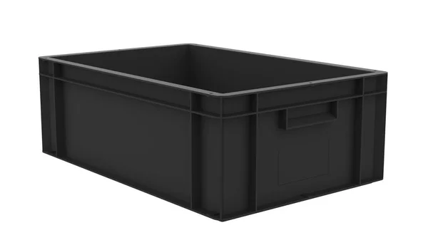 Container Isolerad Vit Bakgrund — Stockfoto