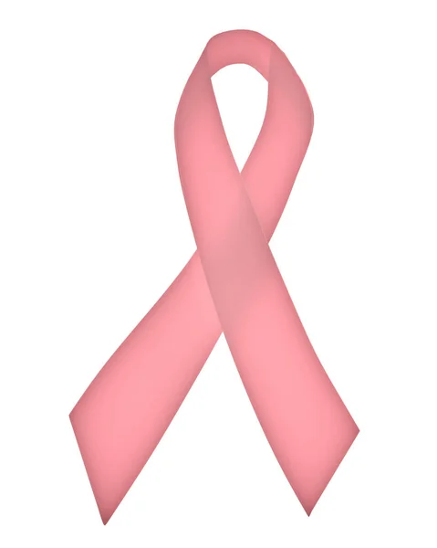 cancer ribbon illustration isolated on white