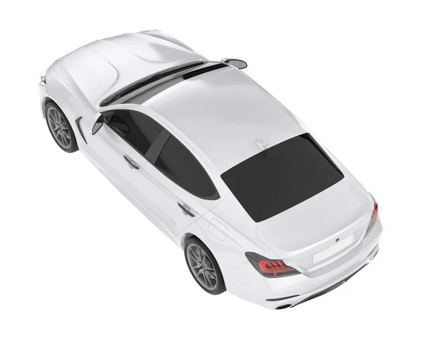 现代汽车3D渲染说明 — 图库照片
